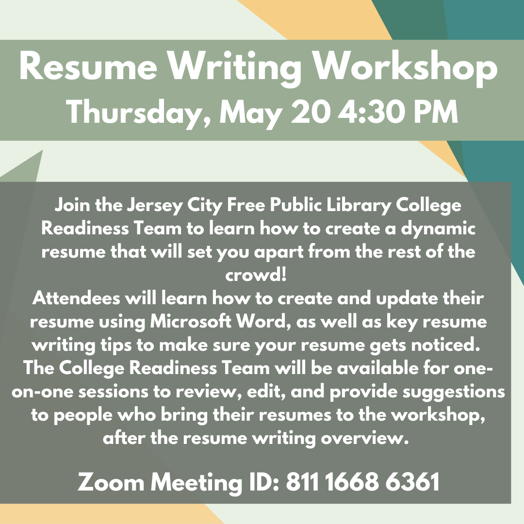 Resume Writing JCFPL